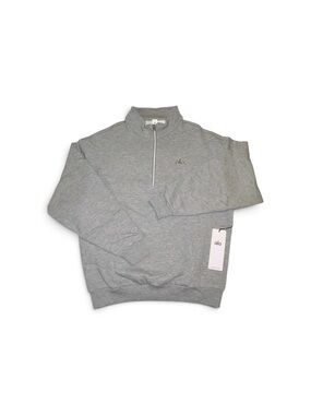 ALO Yoga Accolade 1/4 Zip Sweatshirt Grey Large NWT